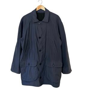 Paul and Shark Jacket Size L Yachting Reversible Gray Wool Alpaca Field Chore